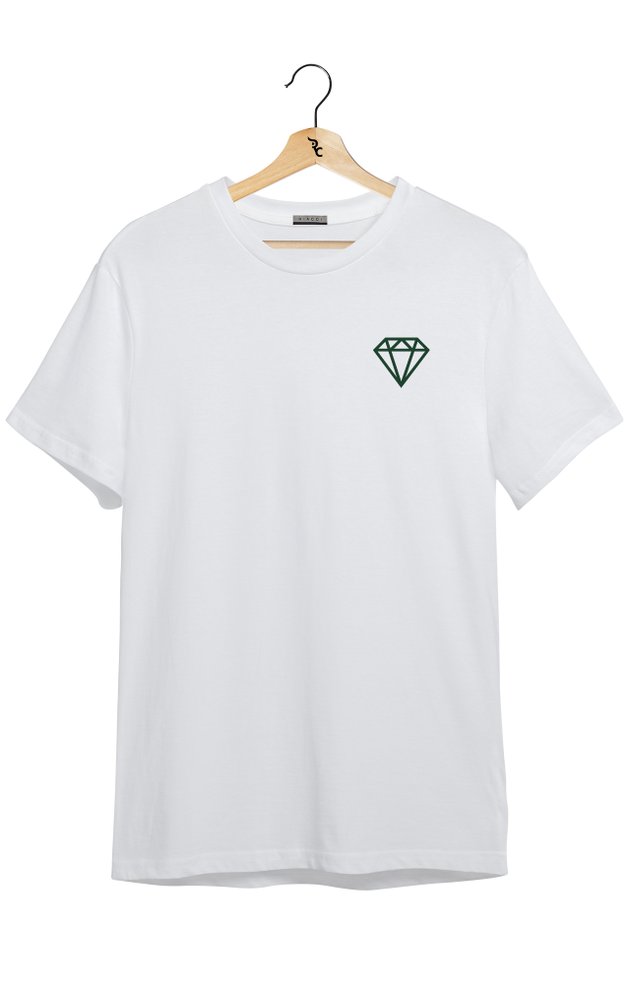 5220b camiseta diamond branco riacci